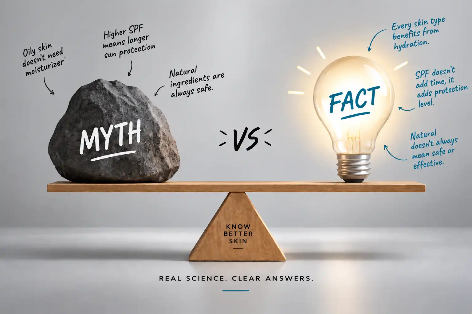 Skincare Myths & Facts